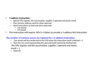 Instruction types and Formats, memory traffic.pptx