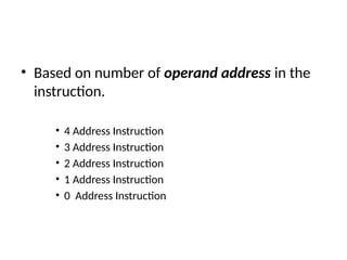 Instruction types and Formats, memory traffic.pptx