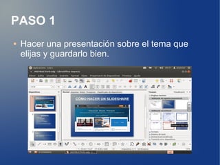 Cómo hacer un SlideShare | ODP