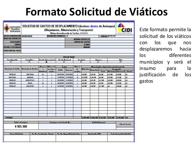 instructivo formatos de entrega