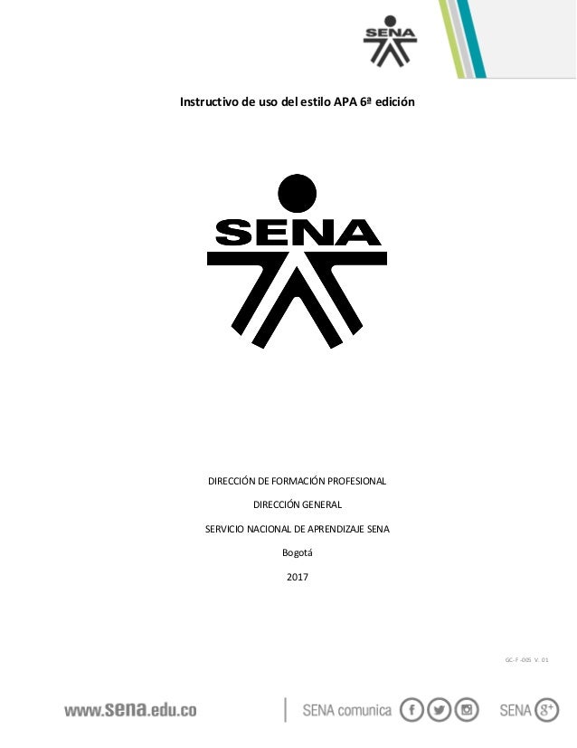 instructivo apa portadas normas apa