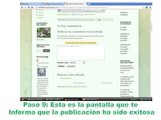 Instructivo comentarios