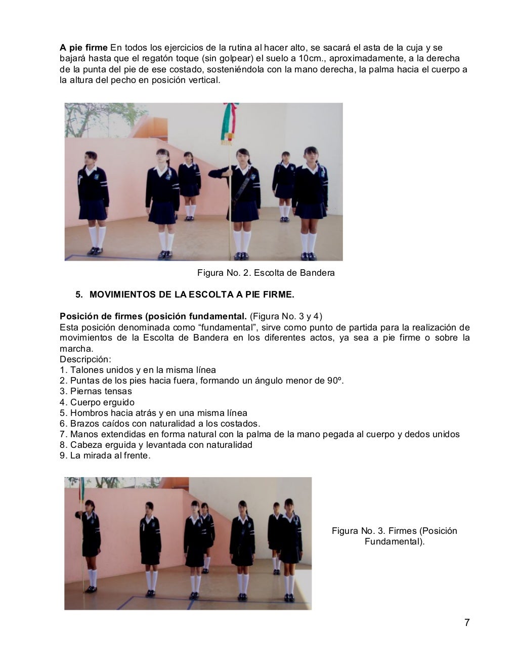 Instructivo escoltas Instructivo escoltas