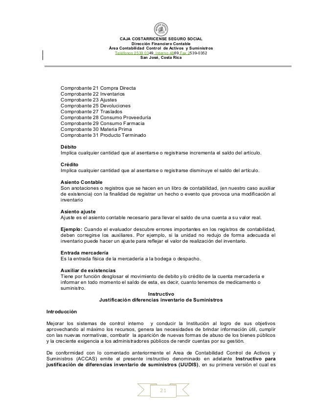 formato de informe de inventario