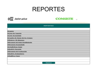 REPORTES
 