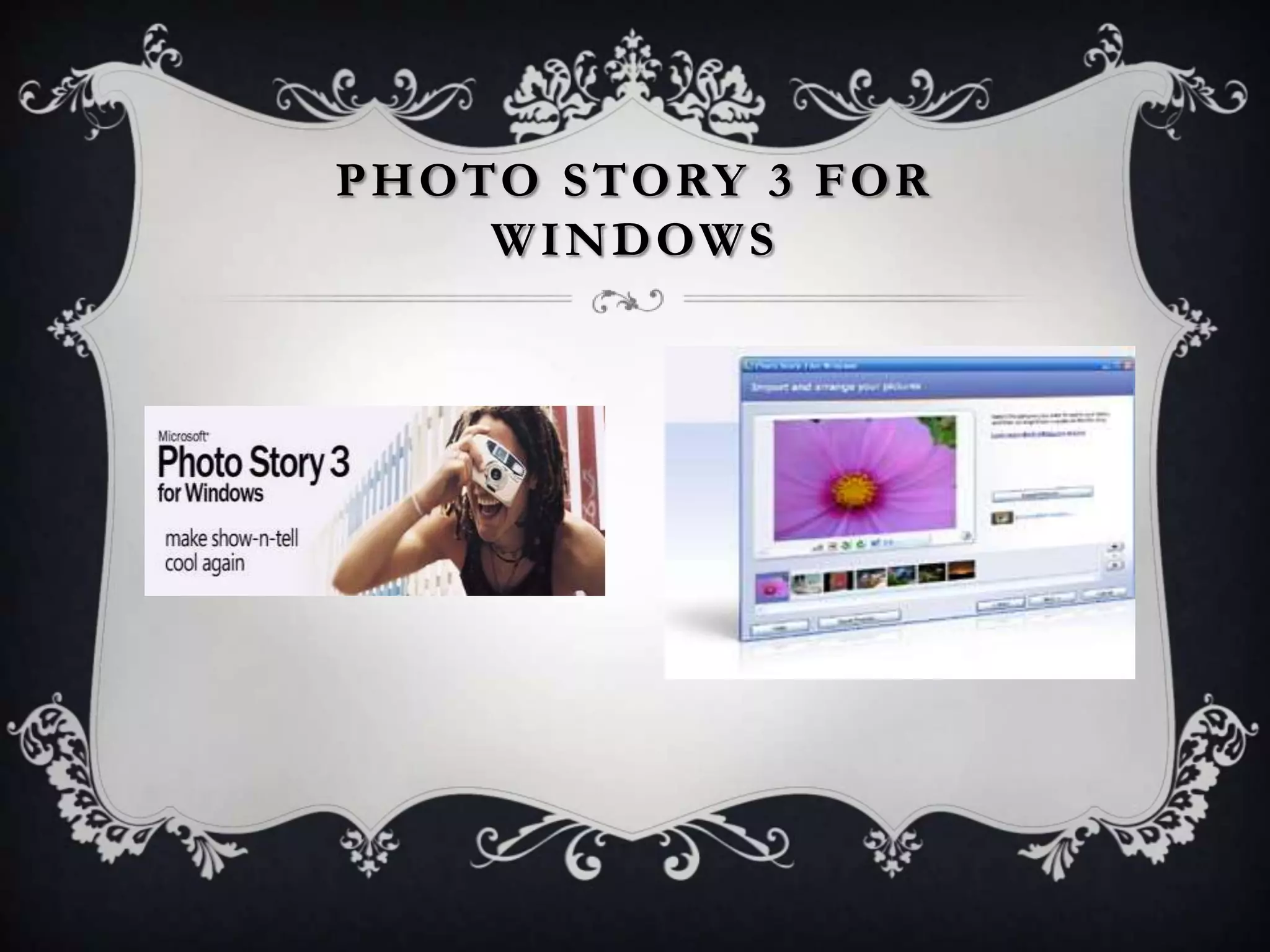 Photo story 3 for Windows