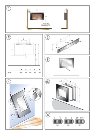 8
C
B
600
E
D
A
6
1
2
4
3
5
5a
'X'
'X'
a
d
c
b
A B C D E
SP16 840 280 429 421 1021
A
B
OFFON
S3 S1S2
min./
мин
100 1200
525
300 min./мин
(725 recommended/
рекомендуется 725)
182
'a'
A
X
Y
Z
 