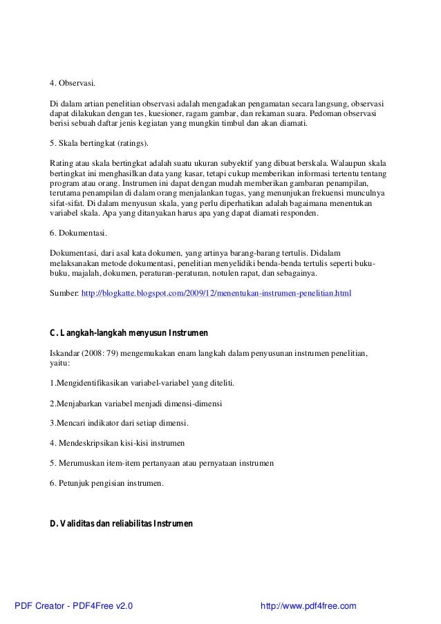 Instrumen Penelitian 23108914