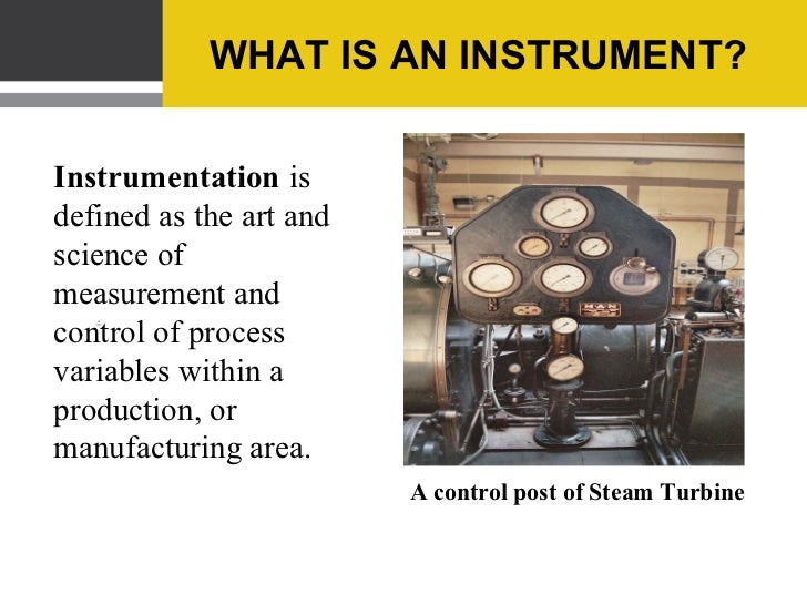 Before the instruments