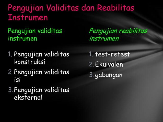 Instrumen dan teknik pengumpulan data kuantitatif & kualitatif