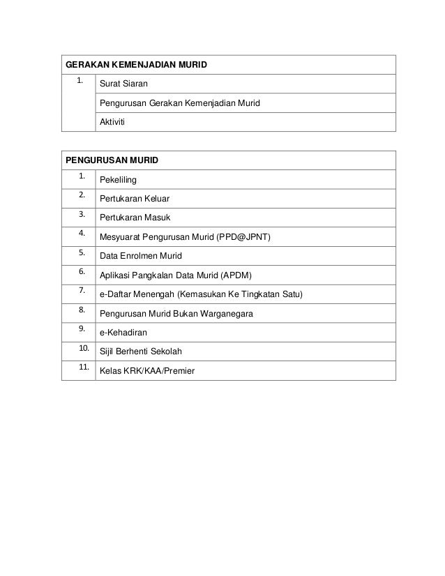 Surat Rayuan Pertukaran Sekolah Tingkatan 6 - Selangor s