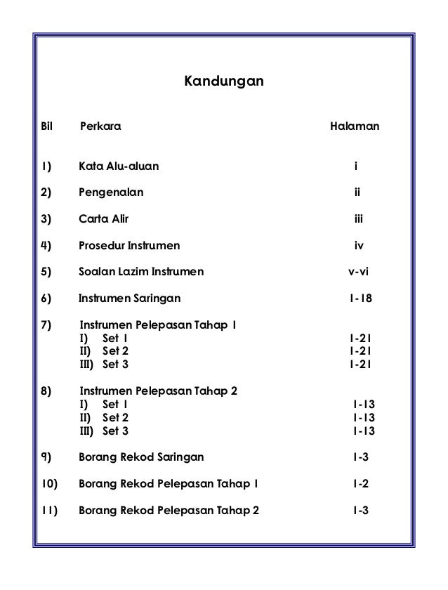Instrumen Kemahiran Asas Matematik (IKAM) Sekolah Rendah 