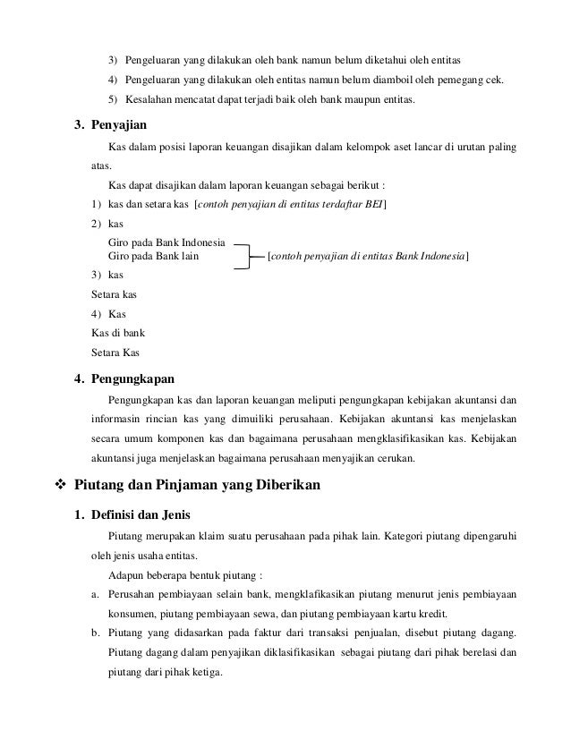 Instrumen keuangan,kas,dan piutang