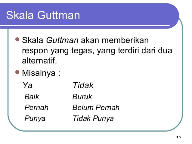 Instrumen penelitian