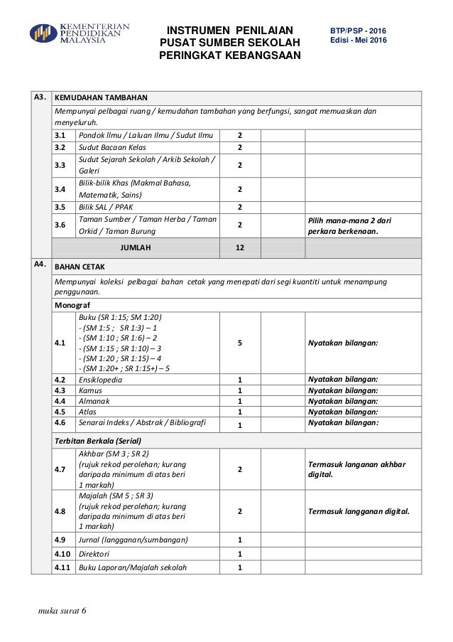 Instrumen Penilaian Pss 2017