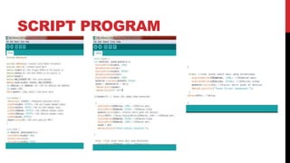 SCRIPT PROGRAM
 