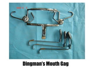 Instruments used in oral and maxillofacial surgery | PPT