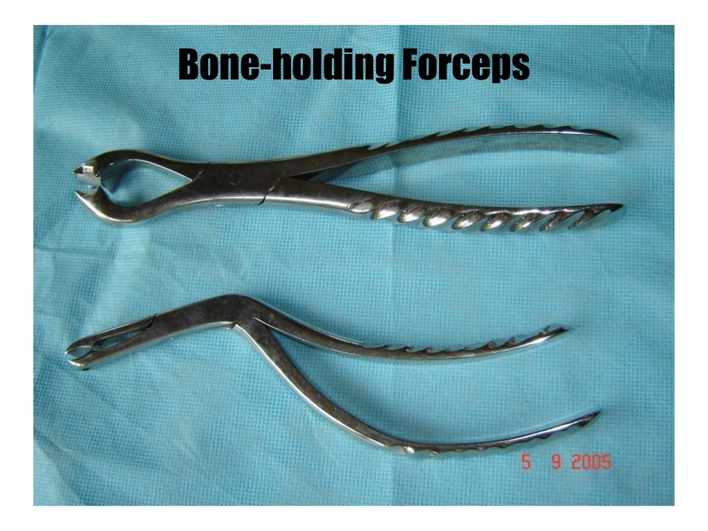 Instruments used in oral and maxillofacial surgery