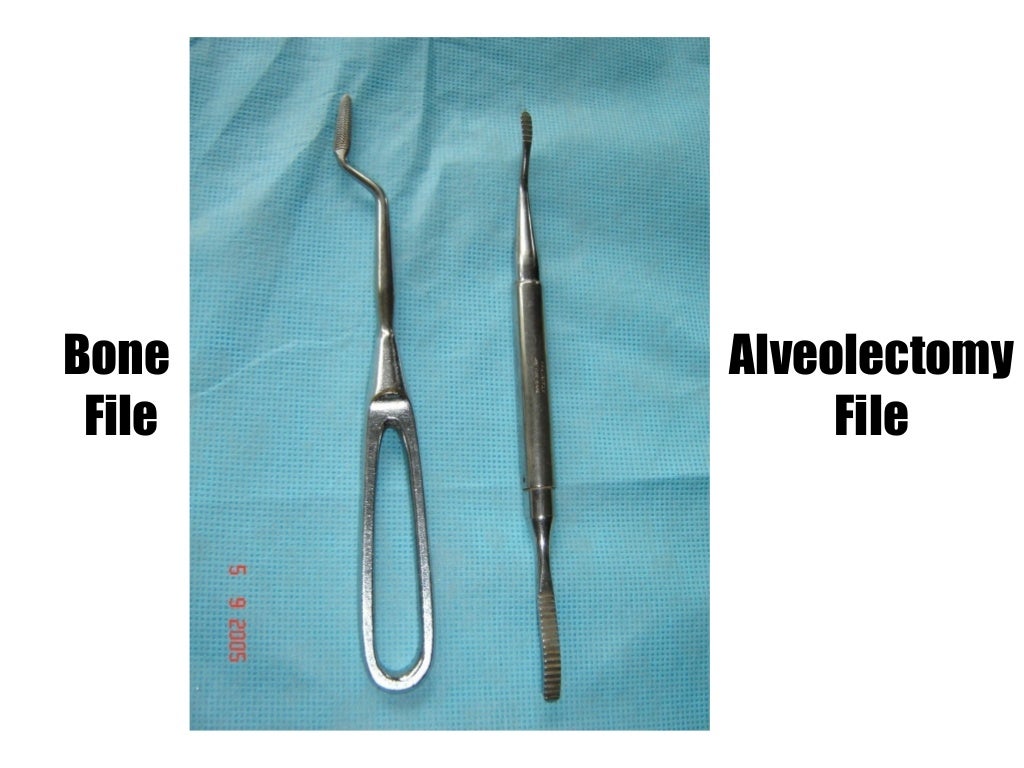 Instruments used in oral and maxillofacial surgery