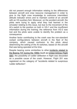 Flying Instrument Failure Flight Instrument accident report | PDF