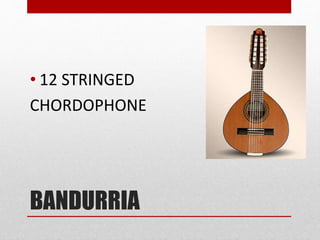 Instrumental rondalla | PPTX