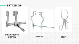 ESTATICOS
FINOCHIETTO
COSTAL GOSSET GELPI
 