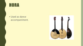 Instrumental music in israel | PPTX