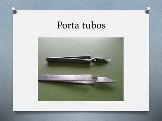 Porta tubos
 