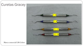Curetas Gracey
5 - 6
7 - 8
11 - 12
13 - 14
Marca comercial LM Colors
 