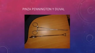 PINZA PENNINGTON Y DUVAL
 