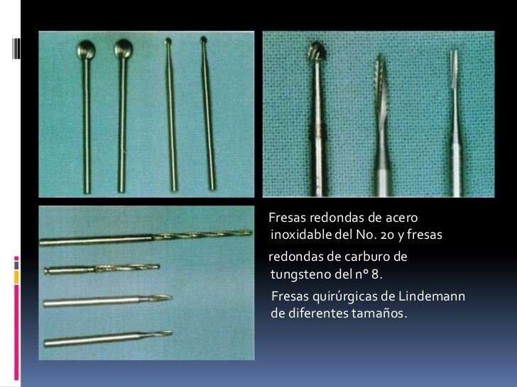 Instrumental y material quirúrgico