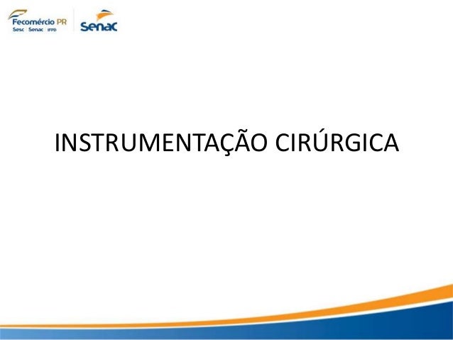 Curso de instrumentacao cirurgica em salvador