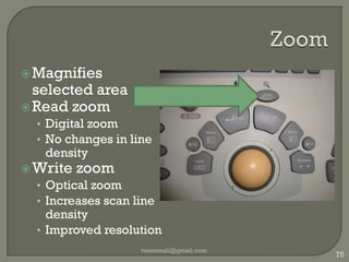 B modevaseemali@gmail.com67Brightnessα intensity of echoPosition in tissue α position on screen