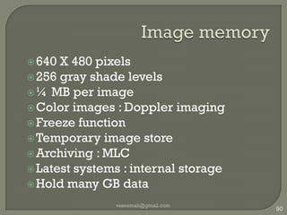 Time gain compensationEach slider for a range of depthTop : superficialBottom : deepButtons at Center : average gainvaseemali@gmail.com82