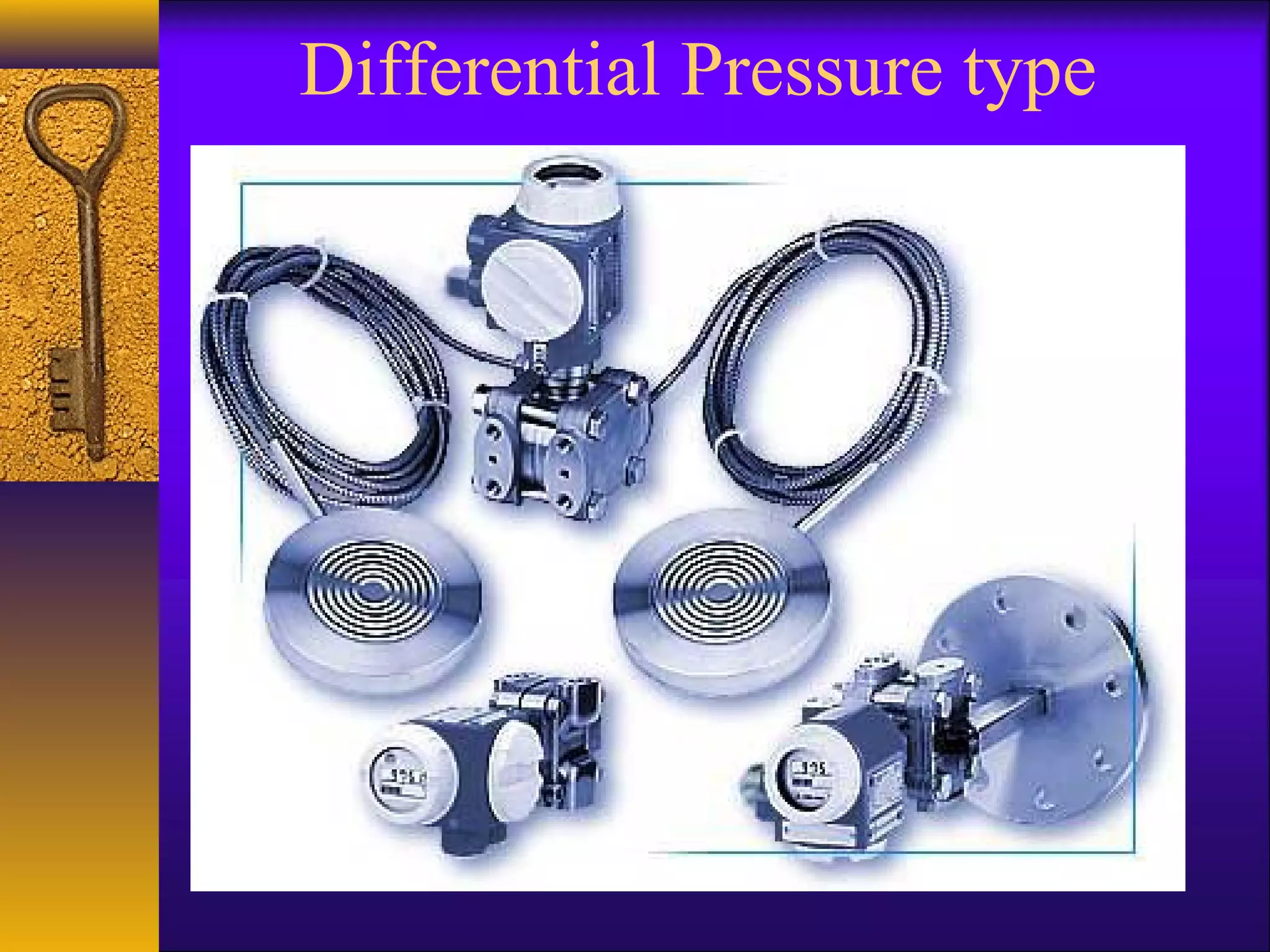 Differential Pressure type
 