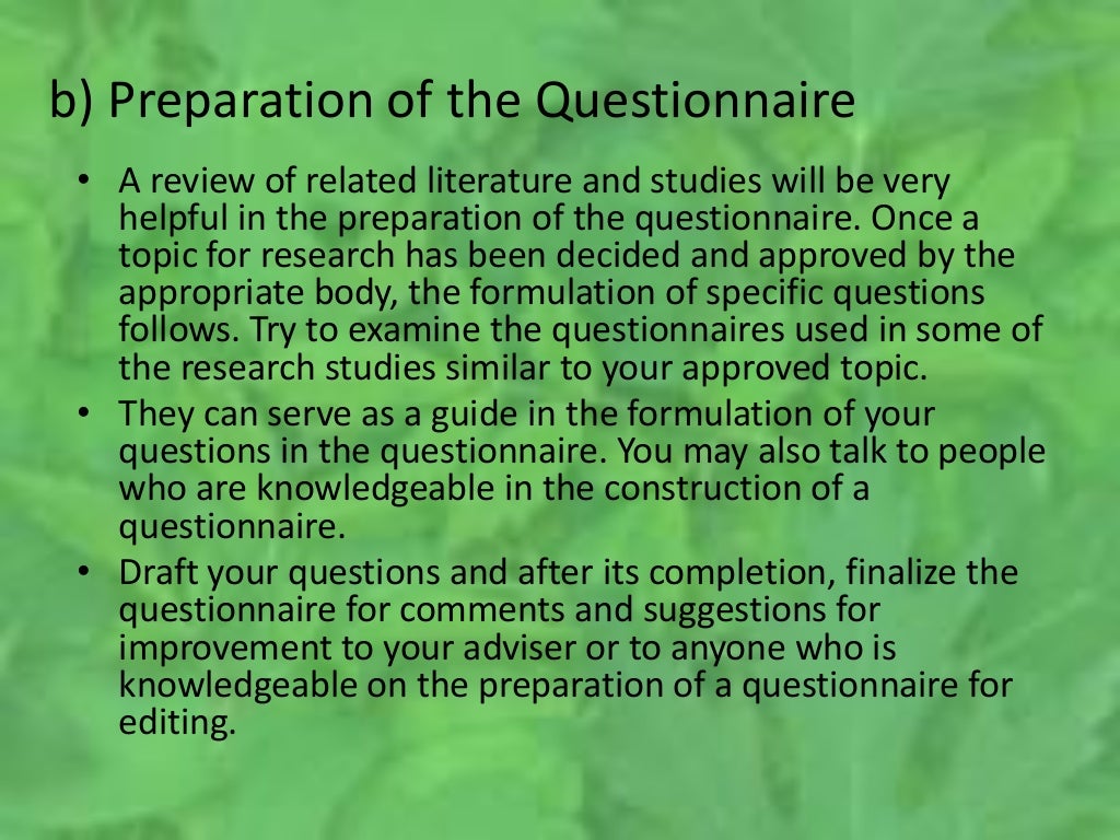 Research Instrumentation