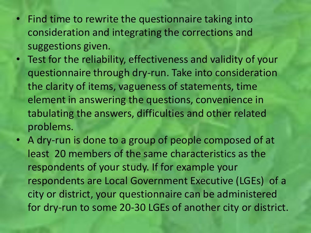 Research Instrumentation