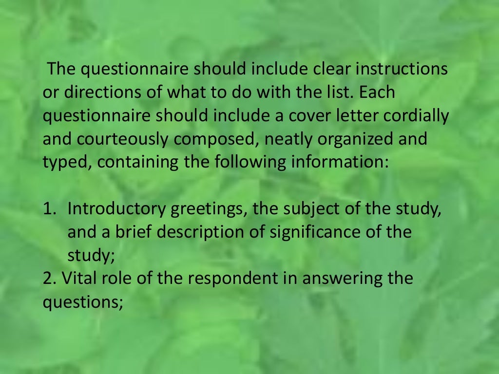 Research Instrumentation