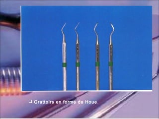  Grattoirs en forme de Houe.
 