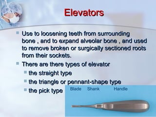 Instrumentation for-basic-oral-surgery | PPT