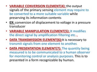 Variable Conversion Element Metrology instrumentation measurements.pptx