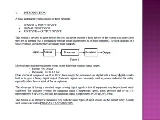 Instrumentation and control systems | PPTX