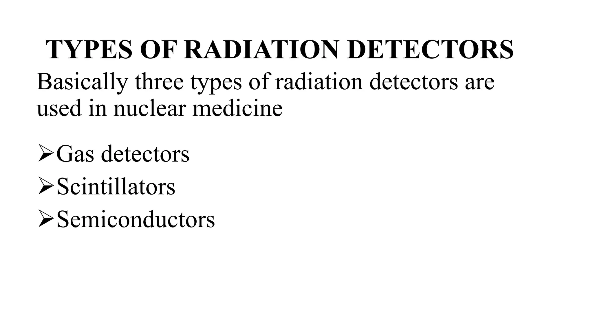 Nuclear Medicine Instrumentation and quality control presentation | PPTX