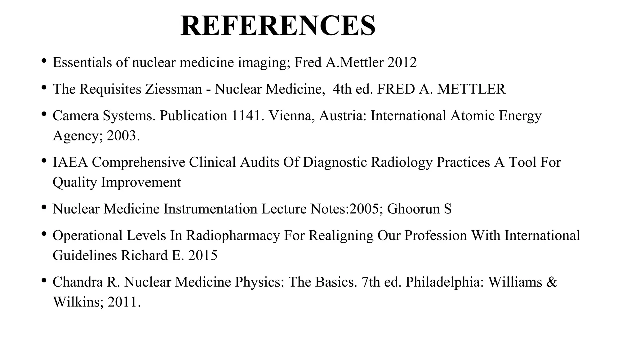 Nuclear Medicine Instrumentation and quality control presentation | PPTX