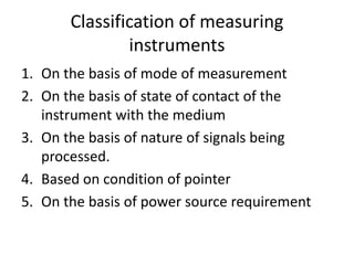 Instrumentation basics karthik anand UNIT - I