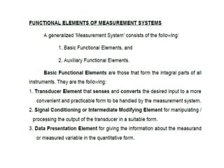Instrumentation basics karthik anand UNIT - I