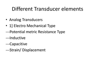 Instrumentation basics karthik anand UNIT - I