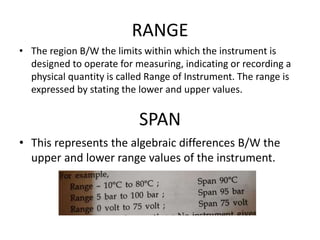 Instrumentation basics karthik anand UNIT - I