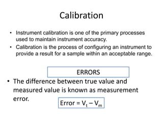 Instrumentation basics karthik anand UNIT - I