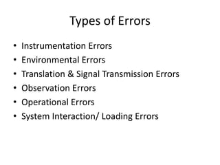 Instrumentation basics karthik anand UNIT - I